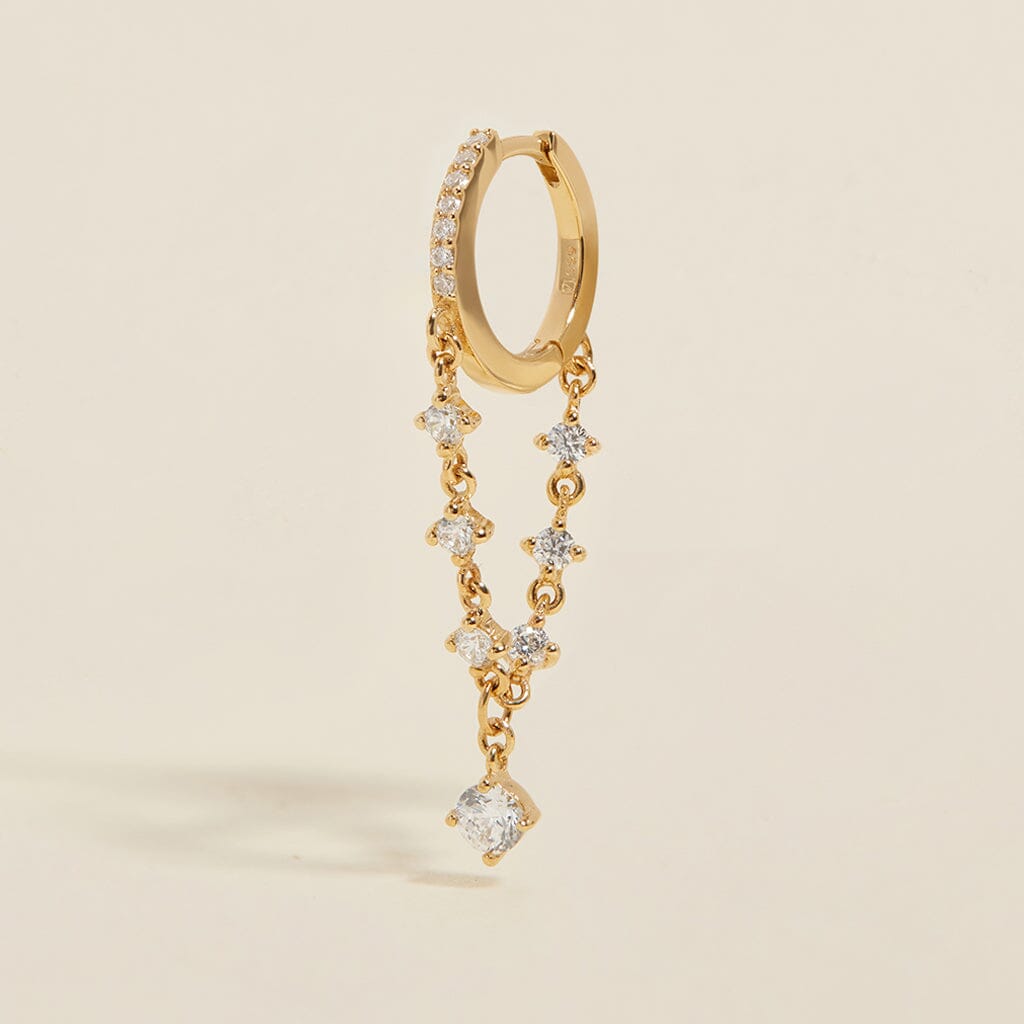 Solid 14 karat online gold hoops