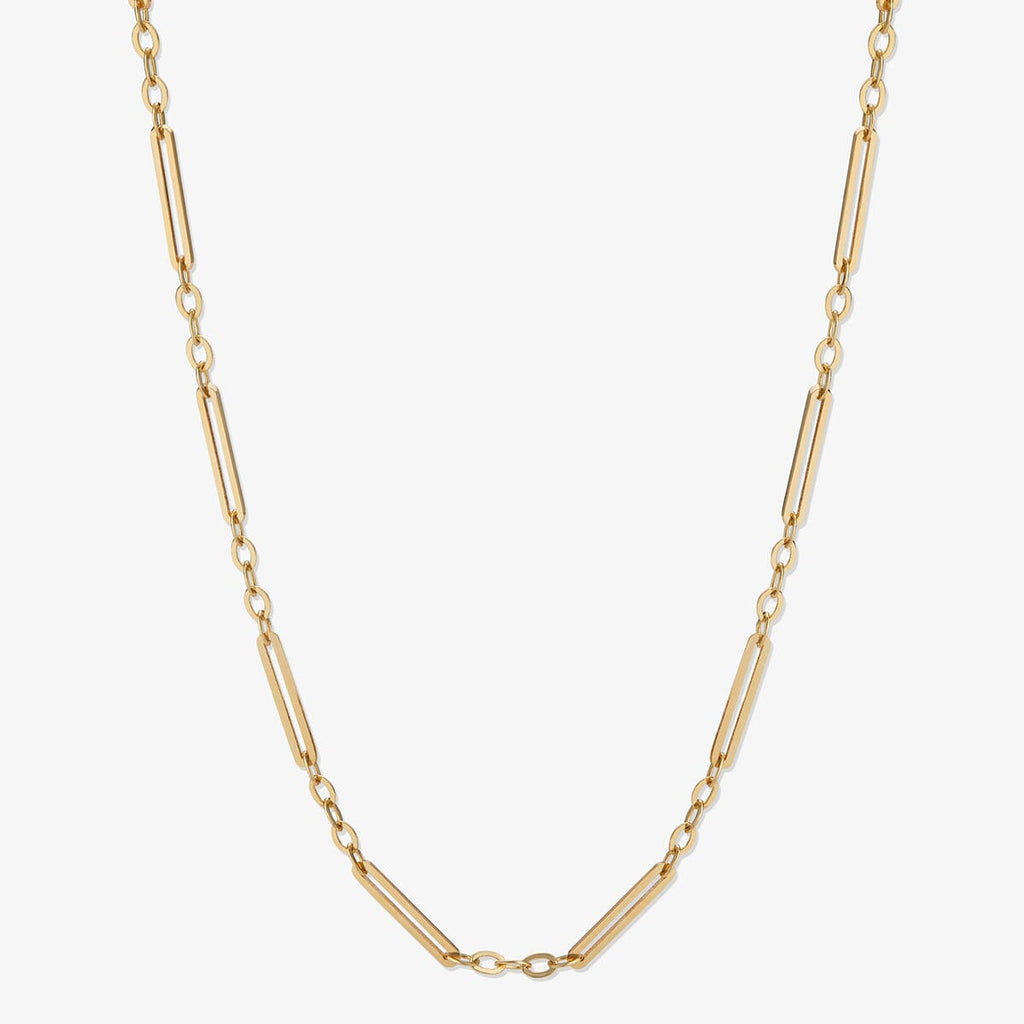 Wang paperclip chain necklace