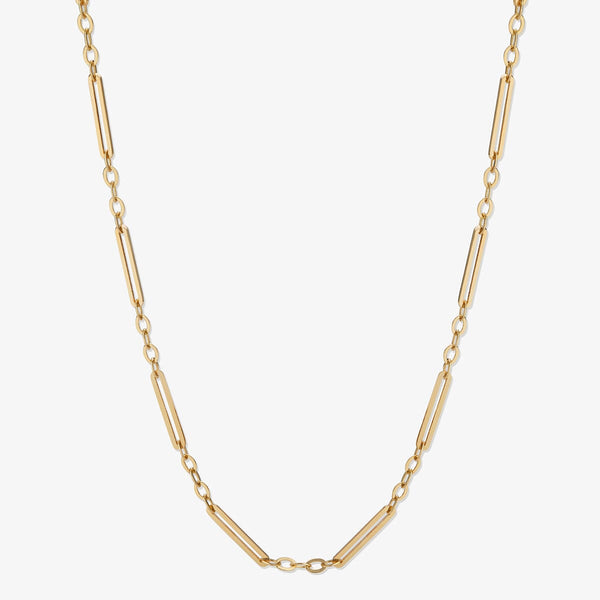 Wang paperclip chain necklace