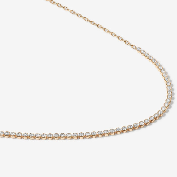 Leyton tennis necklace