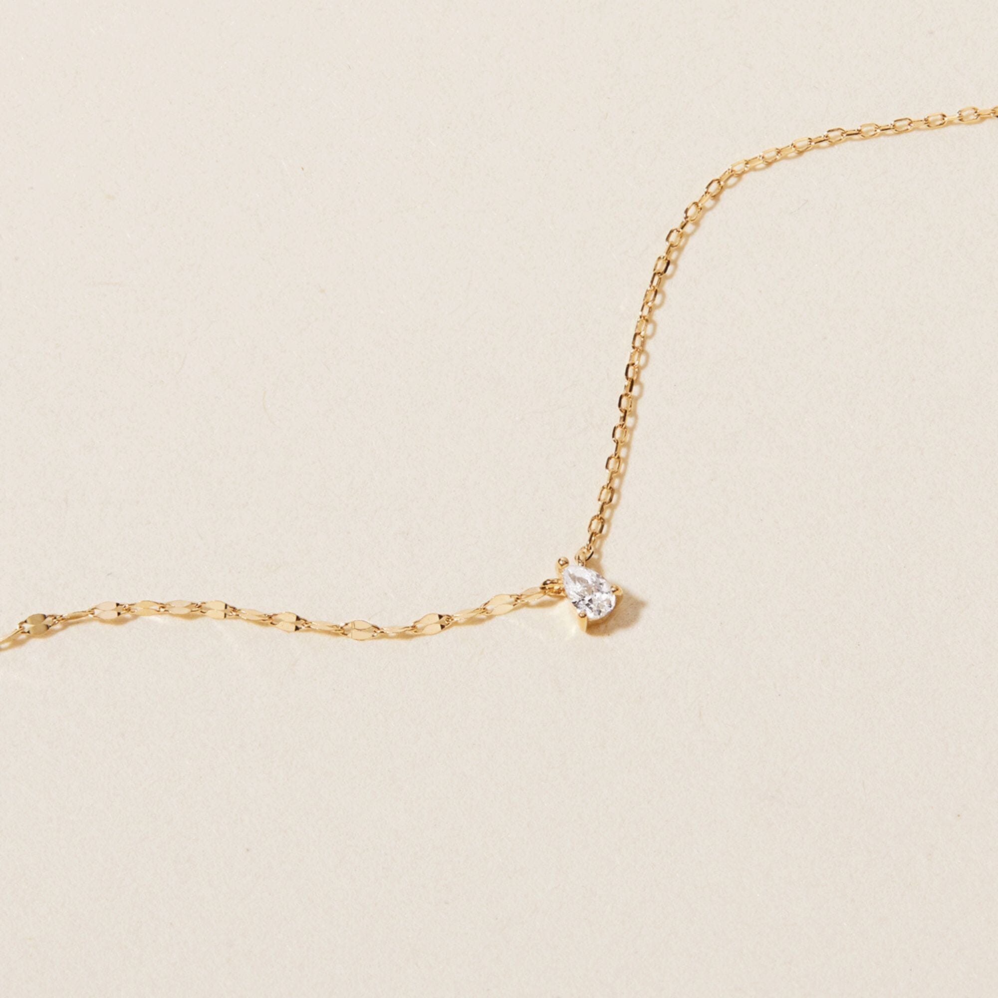 Adornmonde Fine Axon Baby Box Chain Anklet