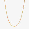 Emin neon ball chain necklace