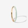 Oburu baby blue enamel ring