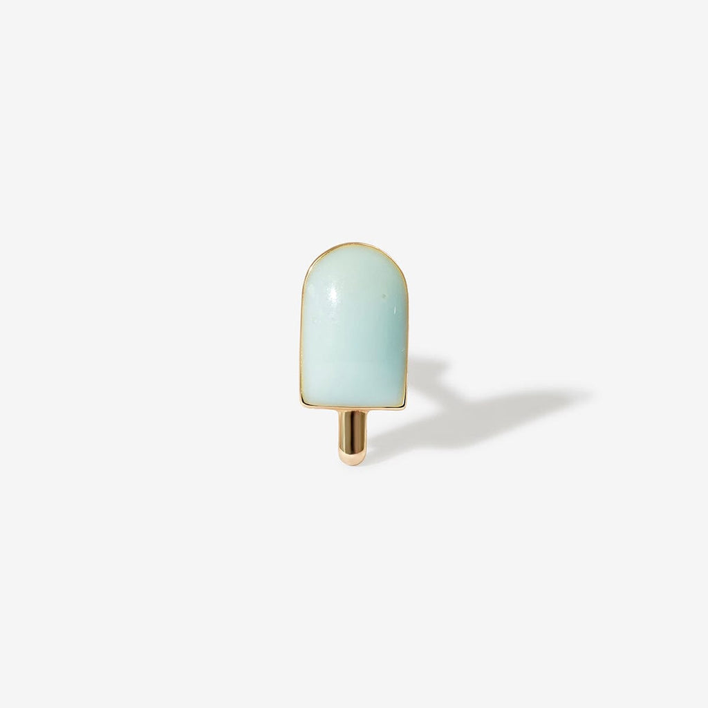 Baby blue popsicle piercing