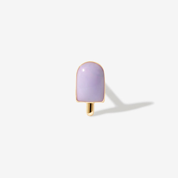 Lavender popsicle piercing