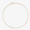 Shelby paperclip chain anklet